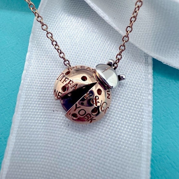 Tiffany & Co. Jewelry Tiffany Co 8k Rose Gold Love Bug Ladybug